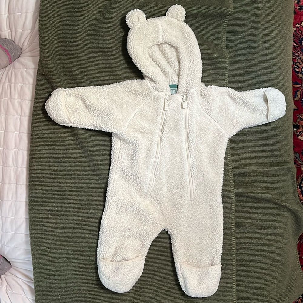 LL Bean Baby Bear Snowsuit